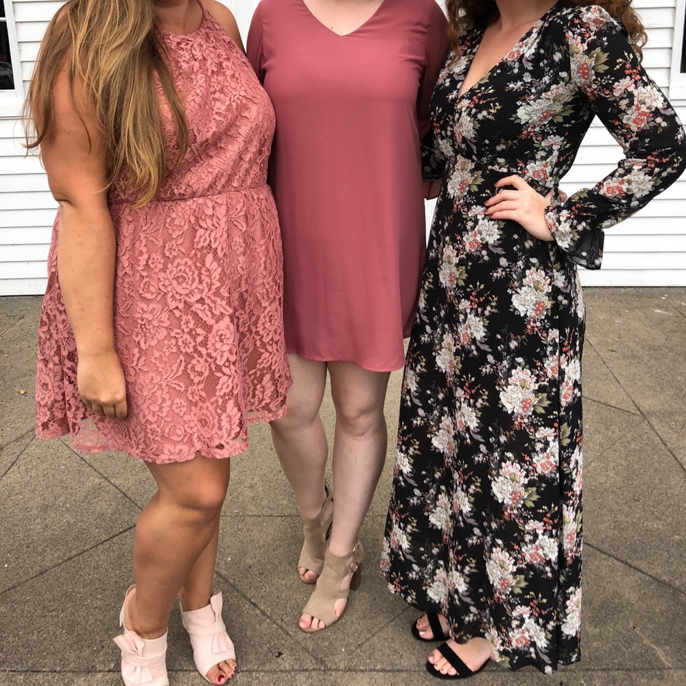 Floral maxi dress